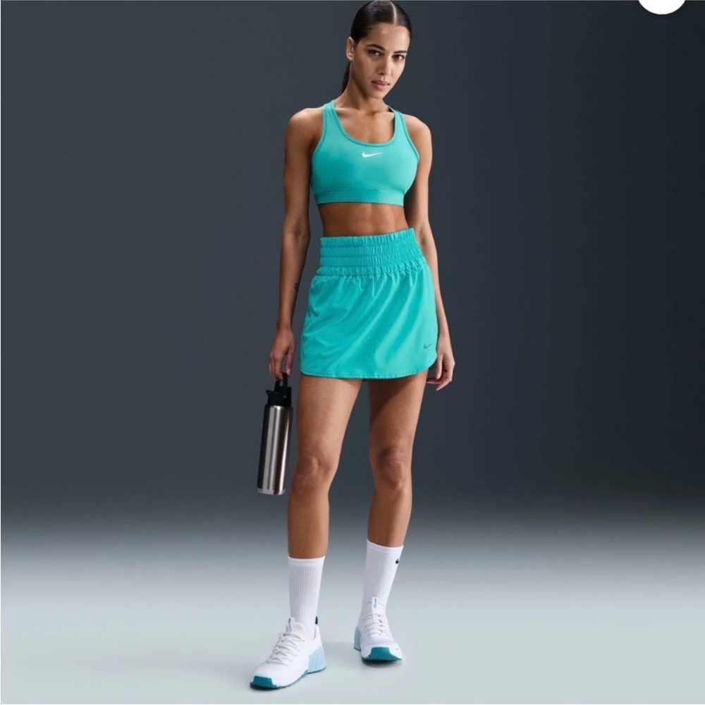 NWT Nike womens one ultra high waisted skort teal
